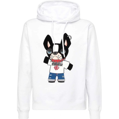 DSQUARED2 Cool Fit White mikina