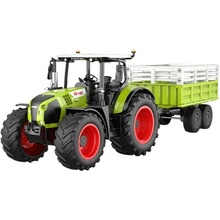 Axion Double E RC traktor Claas 870 s vyklápacím prívesom, zvuky, svetlá 1:24