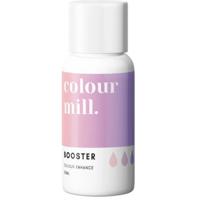 Booster - colour mill Olejová přísada do gelových barev pro barvení čokolády 20 ml