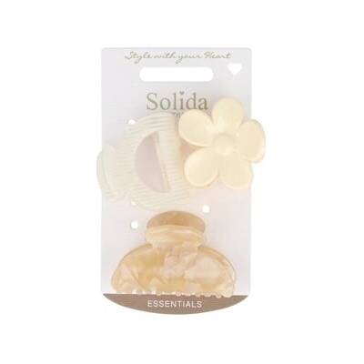 Solida Haarklammer Set Sponky do vlasů Unisex 23.5 g