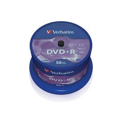 DVD+R(50-Pack)Spindle/General Retail/16x/4.7GB (43550)