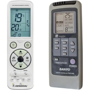 General Sanyo rle-6h0, rl-8f0, sac-88s - луксозно с подсветка дистанционно управление (rle-6h0, rl-8f0, sac-88s)