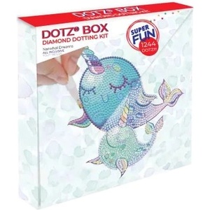 Diamond Dotz Диамантена кутия Dotz Dotz Box - Narwhal Dream