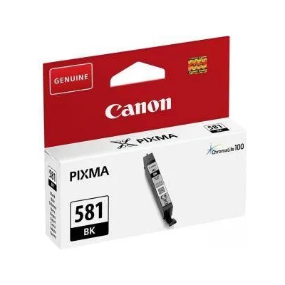 Canon Мастилена касета Canon CLI-581 BK, 5.6 ml, Черен, 2106C001AA