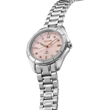Seiko Дамски часовник Seiko Prospex Ladies Marine Sports in Shell Pink - SUR597J1 (SUR597J1)