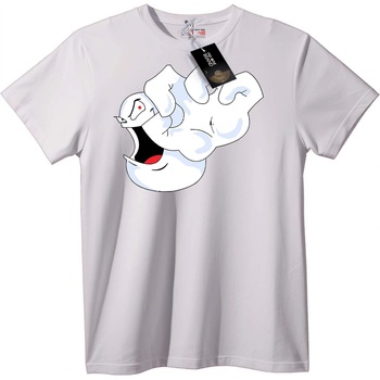 NOONEBRAND Тениска Аниме Призрак - L, White