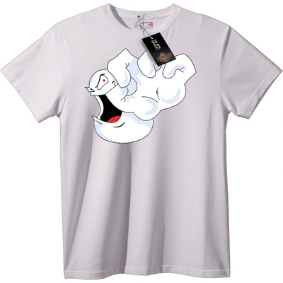 NOONEBRAND Тениска Аниме Призрак - L, White
