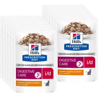 HILL'S PD Prescription Diet Feline i/d 12x85 g with chicken