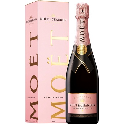Moët & Chandon LVMH Moët Hennessy Louis Vuitton Rosé Impérial 12% 0,75 l (karton)