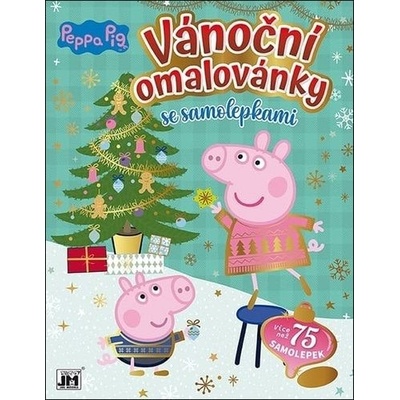 Vánoční omalovánky Peppa Pig