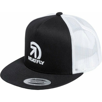 Meatfly шапка Kail Trucker Snapback Black | Черна | Размер Meatfly | Cheren | МЪЖЕ | ONE SIZE