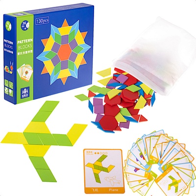 Montessori puzzle tvary 155 ks