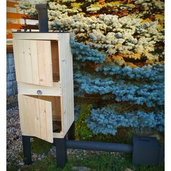 Drevo-Pe Dřevěná dvoupatrová s topeništěm 02