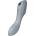 Satisfyer Троен клитор стимулатор графит Satisfyer Curvy Trinity 3