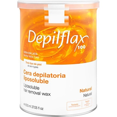 DEPILFLAX 100 Depilační vosk 800 ml NATURAL