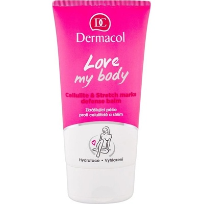 Dermacol Love My Body zkrášlující péče proti celulitidě a striím (Cellulite & Stretch Marks Defense Balm) 150 ml – Zboží Dáma