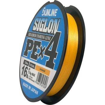SUNLINE šňůra SIGLON PEx4 OR 150m 16lb