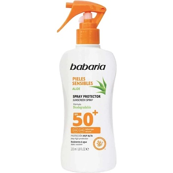 Babaria Sunscreen Spray SPF50+ 200ml - Clear (White)
