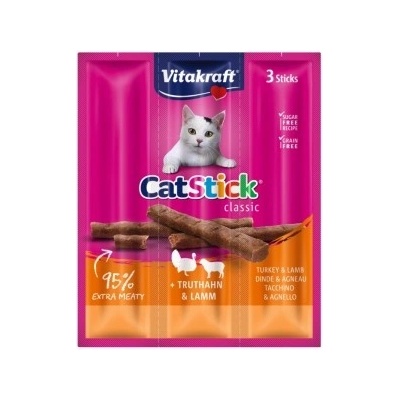 Vitakraft Cat Stick Mini Turkey & lamb 3 x 6 g