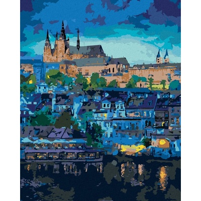 Zuty Malování podle čísel TEMNÁ PRAHA