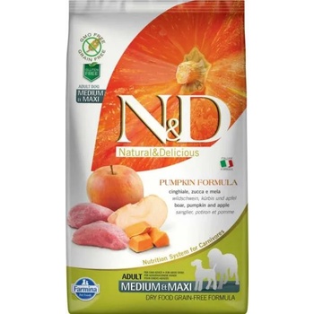 Image 1 of N&D Pumpkin Adult Medium & Maxi Boar & Apple 2,5 kg