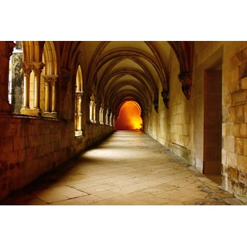 DIMEX ART s. r. o Флизелинов фототапет манастир алкобаса 375 x 250 см