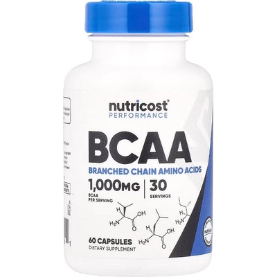 Nutricost BCAA 60 kapsúl