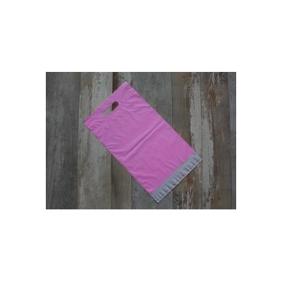 Růžová MAT plastová obálka s uchem 280x450+50mm balení 10ks