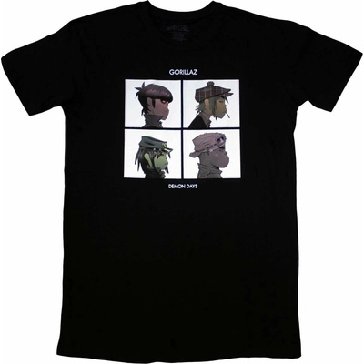 Gorillaz tričko Demon Days Čierna