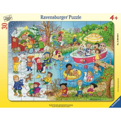 Ravensburger - Puzzle 4 seasons by the water - 1 - 39 piese