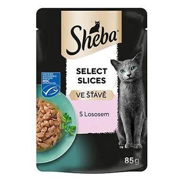 Sheba Select Slices losos v šťave 85 g