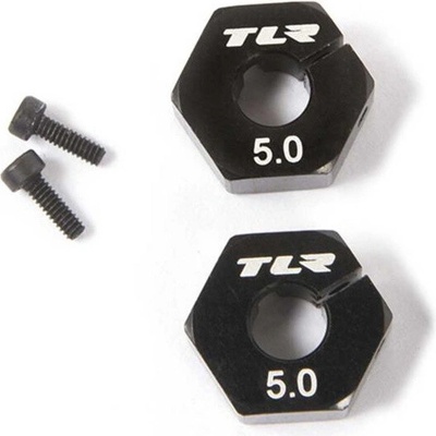 Team Losi Racing 22X-4: TLR šesťhran kolesa 12×5,0 mm 2 ks