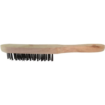 Strend Pro Kefa WB308 1406, 4 radová, oceľová, drevená rúčka
