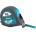 GROSS Ролетка Ergonomisch, 10 m х 25 mm, магнитен гумиран накрайник GROSS
