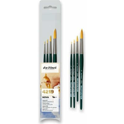 Sada štětců da Vinci Nova Synthetics 4 kusy
