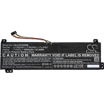Cameron Sino Батерия за лаптоп Lenovo Yoga V330-15 Yoga V530-15 L17M2PB4 LiPo 7.6V 4000mAh CAMERON SINO (3197)