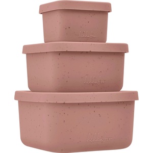 KikkaBoo Комплект кутии за храна KikkaBoo - Platinum Silicone, 3 броя (31302050046)