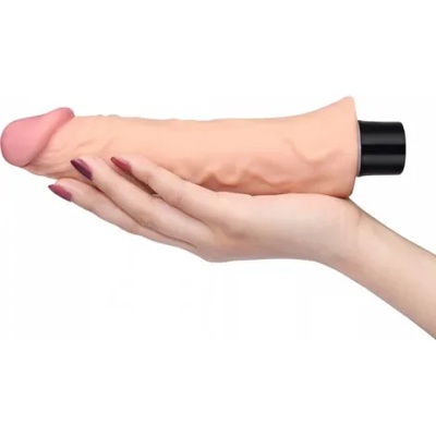 Lovetoy Реалистичен вибратор от кибер кожа Real Softee 21, 5 см