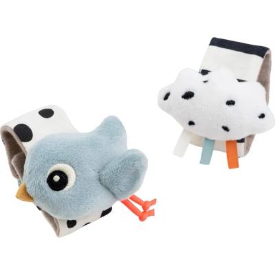 Done by deer Дрънкалки Happy Clouds сини 2 бр (4343702)