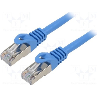 Lanberg PCF6-10CC-0300-B patch, RJ45, cat.6, FTP, 3m, modrý