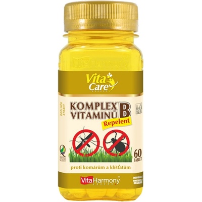 VitaHarmony Komplex vitaminů B Repelent 60 tablet