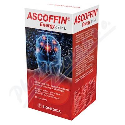 ASCOFFIN Energy drink 10 x 6 g