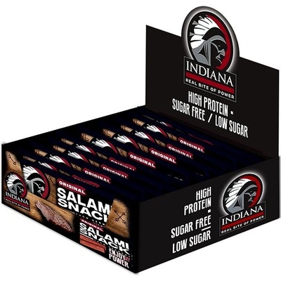 Indiana Salami Snack Original 18 x 10 g