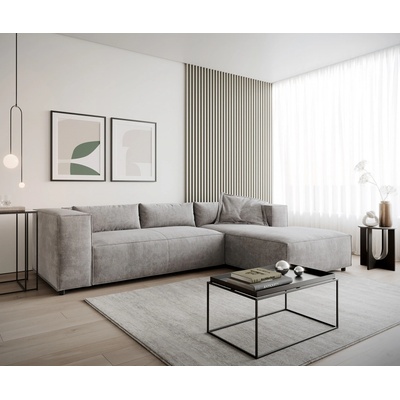 Delife Brom 260x175 cm šedá mikrovlákno pravá