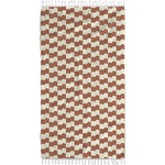 Slowtide Плажна кърпа Slowtide Slowtide Checker Driftweave Turkish Towel Beach towel - Mocha - размер 97 x 185 cm (581-0358-0111)