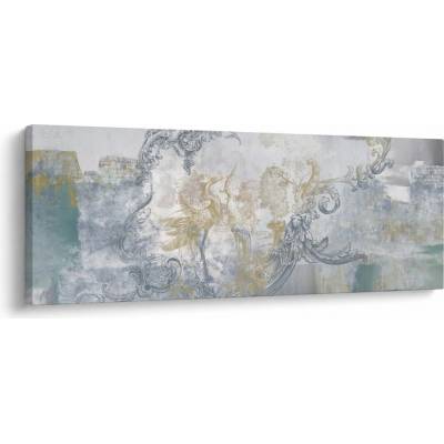 Obraz - Malba na stěně, jednodílný 145x58 cm
