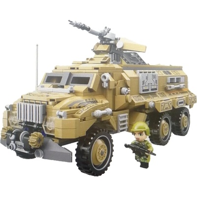 Qman Конструктор, Qman, Тежка бронирана кола, 603 части (Q22014)