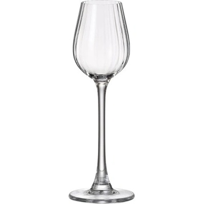 Bohemia Crystal Sklenice na likér Columba Optic 6 x 90 ml