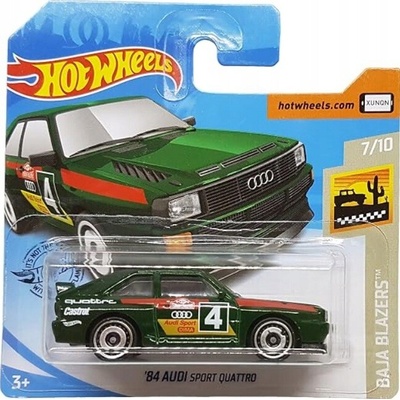 Mattel Hot Wheels '84 Audi Sport Quattro Baja Blazers 7/10 FYF53