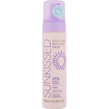 Sunkissed Self-Tan Mousse samoopaľovacia pena Dark 200 ml